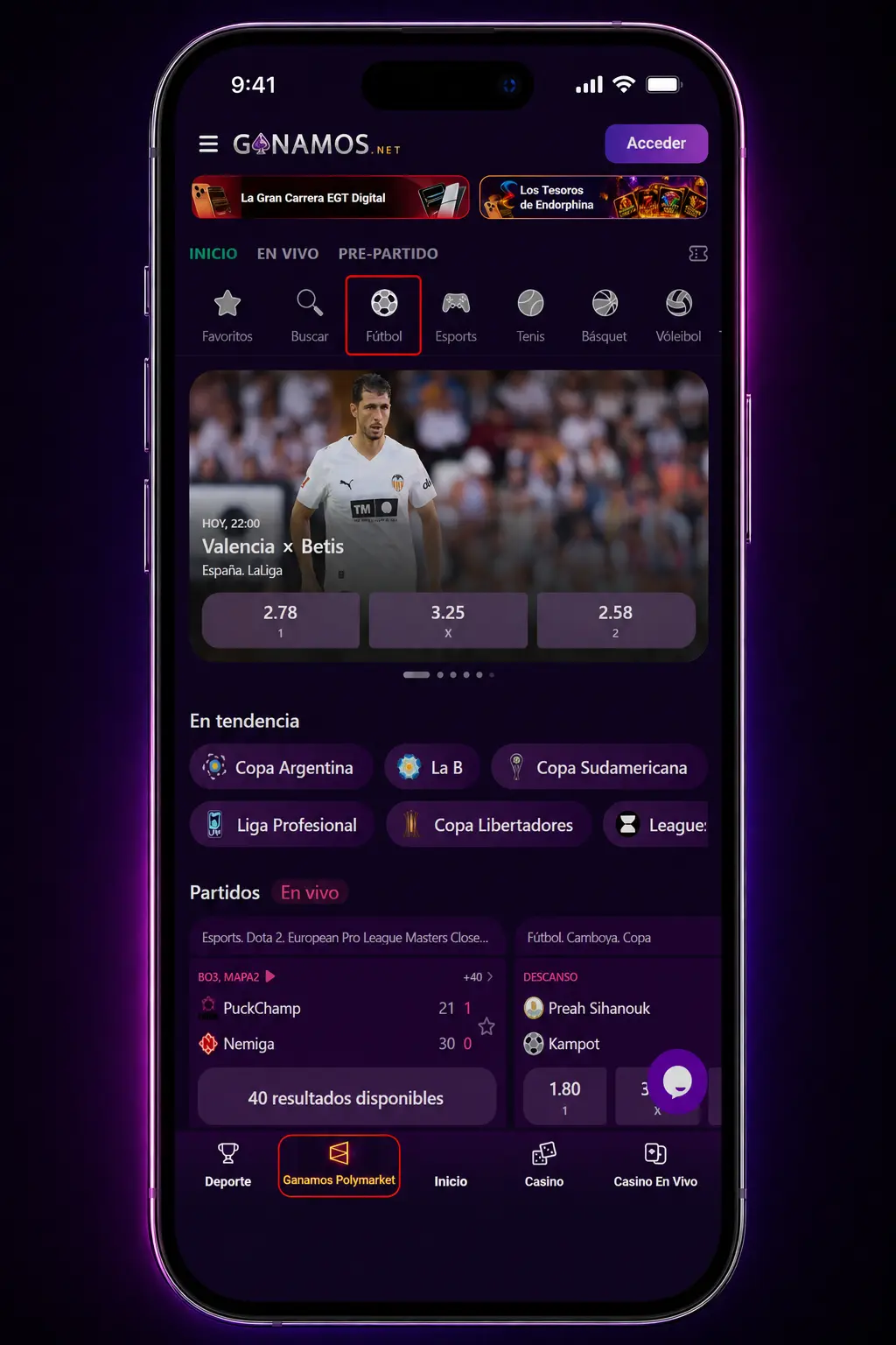 Pasos para registrarte y apostar en eSports en Ganamos, desde el registro hasta confirmar tu primer ticket.